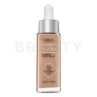 L´Oréal Paris True Match Nude Plumping Tinted Serum 3-4 Light Medium szérum tónusegyesítő 30 ml