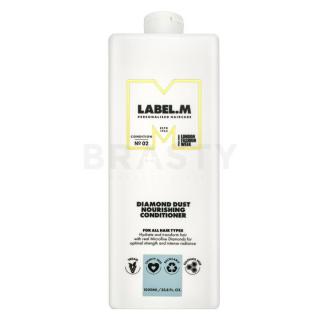 Label.M Diamond Dust Nourishing Conditioner tápláló kondicionáló regeneráló hatással 1000 ml