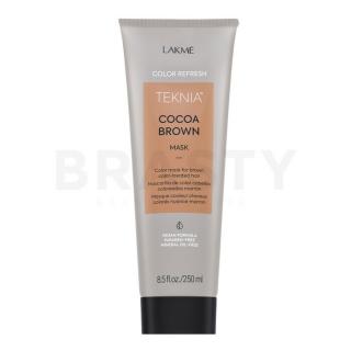 Lakmé Teknia Color Refresh Cocoa Brown Mask tápláló maszk színes pigmentekkel barna hajra 250 ml