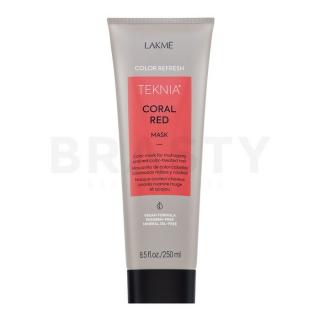 Lakmé Teknia Color Refresh Coral Red Mask tápláló maszk színes pigmentekkel a vörös árnyalatok újraélesztéséhez 250 ml