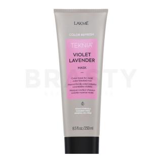 Lakmé Teknia Color Refresh Violet Lavender Mask tápláló maszk színes pigmentekkel lila árnyalatú hajra 250 ml