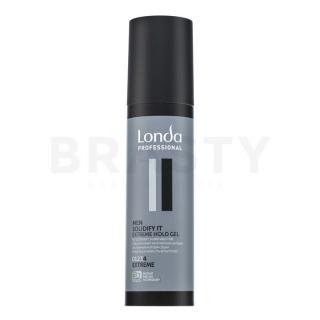 Londa Professional Men Solidify It Extreme Hold Gel hajzselé extra erős fixálásért 100 ml