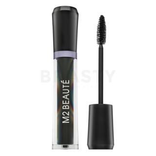 M2 Beauté Black Nano Mascara Nutrition & Natural Growth tápláló szempillaspirál a szempilla növekedéséért 6 ml