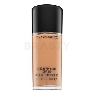 MAC Studio Fix Fluid Foundation SPF15 NW40 hosszan tartó make-up az egységes és világosabb arcbőrre 30 ml