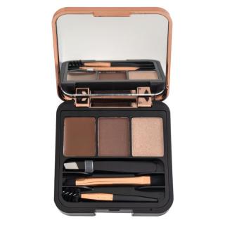 Makeup Revolution Brow Sculpt Kit - Medium paletta a szemöldök sminkeléséhez