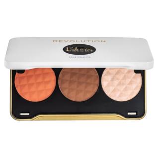 Makeup Revolution Patricia Bright Face Palette - Moonlight Glow multifunkciós arc paletta 22 g