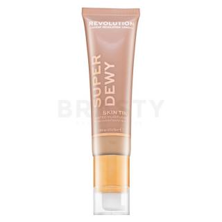 Makeup Revolution Super Dewy Skin Tint Moisturizer - Fair tonizáló és hidratáló emulziók 55 ml