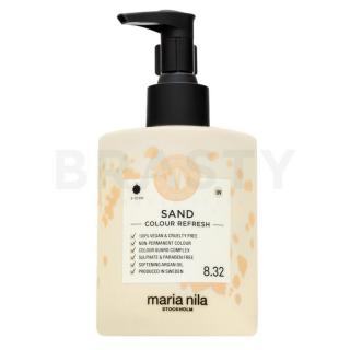 Maria Nila Colour Refresh tápláló maszk színes pigmentekkel a szőke és világosbarna árnyalatok újraélesztéséhez Sand 300 ml