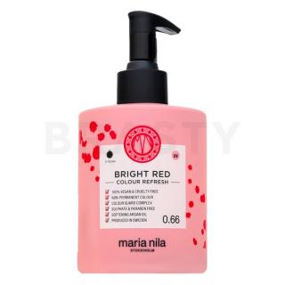 Maria Nila Colour Refresh tápláló maszk színes pigmentekkel a vörös árnyalatok újraélesztéséhez Bright Red 300 ml
