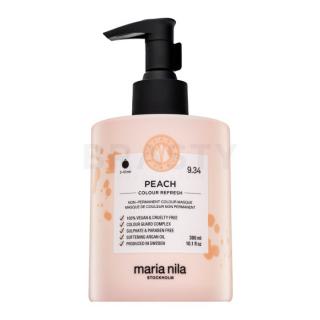 Maria Nila Colour Refresh tápláló maszk színes pigmentekkel Peach 300 ml