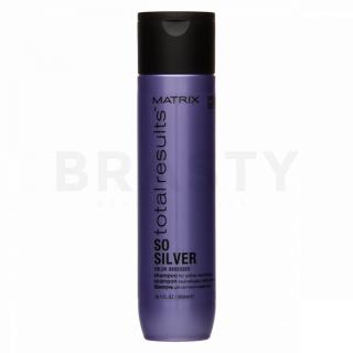 Matrix Total Results Color Obsessed So Silver Shampoo sampon platinaszőke és ősz hajra 300 ml