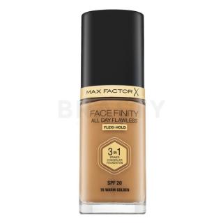 Max Factor Facefinity All Day Flawless Flexi-Hold 3in1 Primer Concealer Foundation SPF20 folyékony make-up 3 az 1-ben 76 30 ml