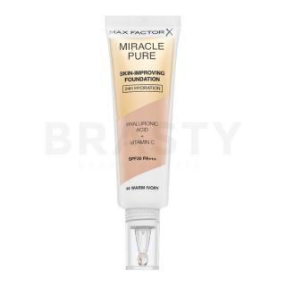 Max Factor Miracle Pure Skin 44 Warm Ivory hosszan tartó make-up hidratáló hatású 30 ml