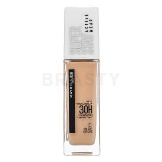 Maybelline Super Stay Active Wear 30H Foundation 03 True Ivory hosszan tartó make-up az arcbőr hiányosságai ellen 30 ml