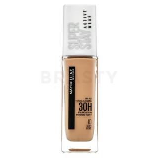 Maybelline Super Stay Active Wear 30H Foundation 10 Ivory hosszan tartó make-up az arcbőr hiányosságai ellen 30 ml