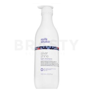 Milk_Shake Silver Shine Light Shampoo védő sampon platinaszőke és ősz hajra 1000 ml
