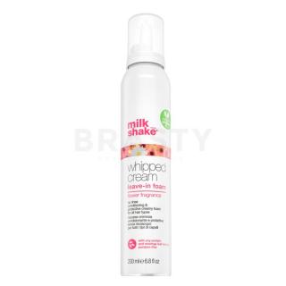 Milk_Shake Whipped Cream Leave-In Foam Flower Fragrance öblítés nélküli ápolás festett hajra 200 ml