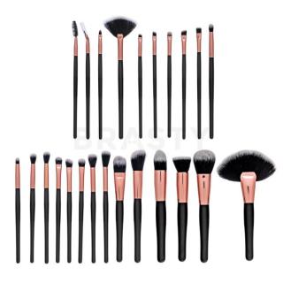 MIMO Makeup Brush Set Black 24 Pcs ecset szett