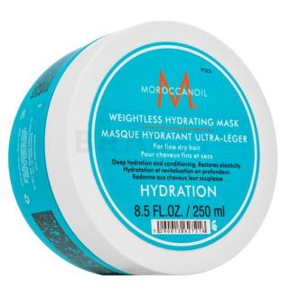 Moroccanoil Hydration Weightless Hydrating Mask erősítő maszk száraz és vékony szálú hajra 250 ml