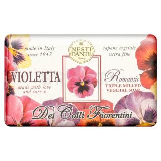 Nesti Dante Dei Colli Fiorentina szappan Triple Milled Vegetal Soap Violetta Romantic 250 g