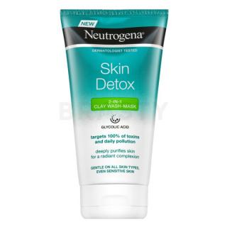 Neutrogena Skin Detox tisztító maszk 2-in-1 Clay Wash-Mask 150 ml