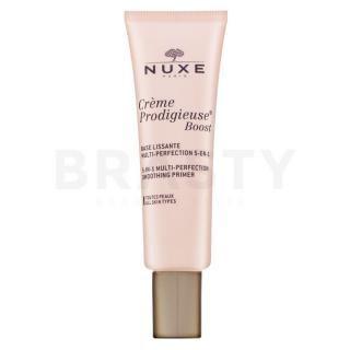 Nuxe Creme Prodigieuse Boost 5-in-1 Multi-Perfection Smoothing Primer Egységesítő sminkalap az egységes és világosabb arcbőrre 30 ml