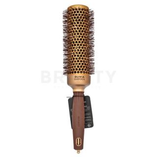 Olivia Garden Expert Blowout Shine Round Brush Wavy Bristles Gold & Brown 45 mm hajkefe