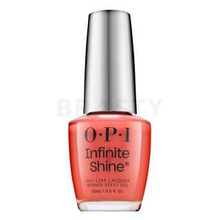 OPI Infinite Shine Gel-Like Lacquer körömlakk géles hatással Megawatt Hot 15 ml