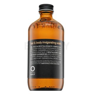 OWAY Hair & Body Invigorating Wash sampon és tusfürdő 2in1 a haj újjáélesztéséhez 240 ml