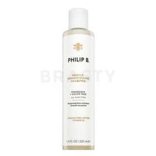 PHILIP B African Shea Butter Gentle Conditioning Shampoo tisztító sampon mindennapi használatra 220 ml