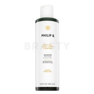 PHILIP B Santa Fe Hair + Body Shampoo sampon és tusfürdő 2in1 frissítő hatással 350 ml