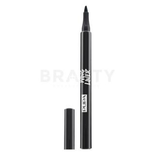 Pupa Wing Liner 001 Extra Black széles applikátorú szemhéjtus 1 ml