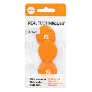 Real Techniques Mini Miracle Concealer Puff Trio smink szivacs