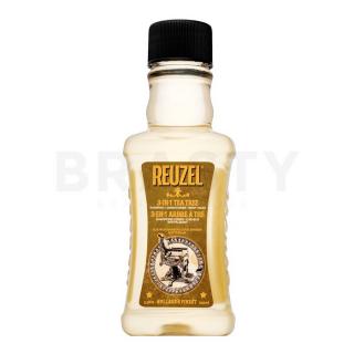 Reuzel 3-in-1 Tea Tree Shampoo sampon, kondicionáló és tusfürdő 3 az 1-ben 100 ml