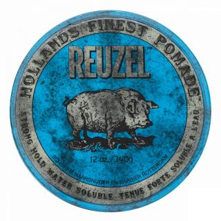 Reuzel Holland's Finest Pomade Blue Strong Hold High Sheen pomádé erős és fényes hajért 340 g