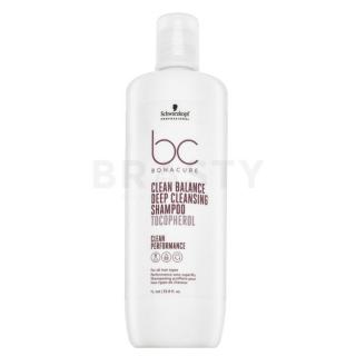 Schwarzkopf Professional BC Bonacure Clean Balance Deep Cleansing Shampoo Tocopherol mélytisztító sampon minden hajtípusra 1000 ml