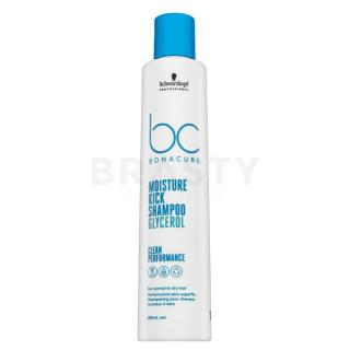 Schwarzkopf Professional BC Bonacure Moisture Kick Shampoo Glycerol tápláló sampon normál és száraz hajra 250 ml