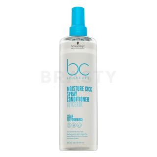Schwarzkopf Professional BC Bonacure Moisture Kick Spray Conditioner Glycerol öblítés nélküli kondicionáló hidratáló hatású 400 ml