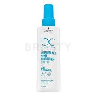 Schwarzkopf Professional BC Bonacure Moisture Kick Spray Conditioner Glycerol öblítés nélküli kondicionáló normál és száraz hajra 200 ml