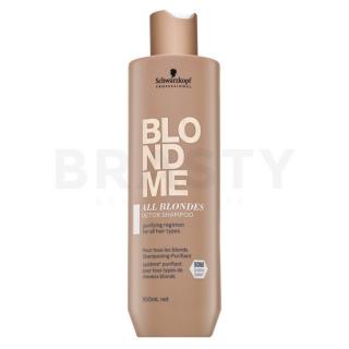 Schwarzkopf Professional BlondMe All Blondes Detox Shampoo tisztító sampon szőke hajra 300 ml