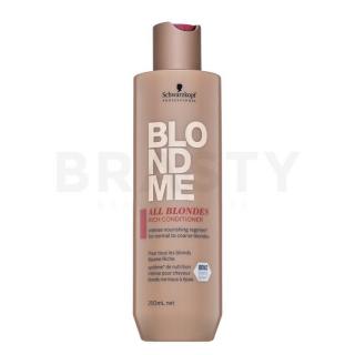 Schwarzkopf Professional BlondMe All Blondes Rich Conditioner tápláló kondicionáló szőke hajra 250 ml