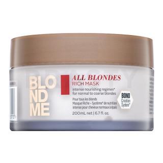 Schwarzkopf Professional BlondMe All Blondes Rich Mask 200 ml