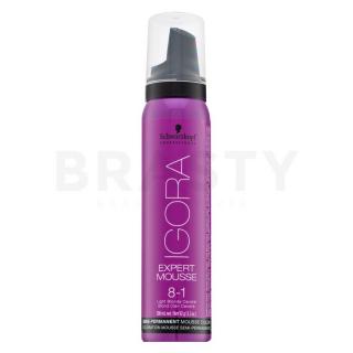 Schwarzkopf Professional Igora Expert Mousse Semi-Permanent Mousse Color féltartós hajszínező hab 8-1 100 ml