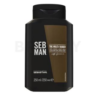 Sebastian Professional Man The Multi-Tasker 3-in-1 Shampoo sampon, kondicionáló és tusfürdő minden hajtípusra 250 ml
