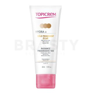 Topicrem HYDRA+ Radiance Progressive Tan arc krém az egységes és világosabb arcbőrre 40 ml