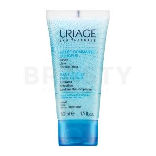 Uriage Gentle Jelly Face Scrub nyugtató emulzió száraz atópiás bőrre 50 ml