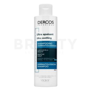 Vichy Dercos Ultra Soothing Sulfate-Free Shampoo Normal To Oily Hair szulfátmentes sampon zsíros fejbőrre 200 ml