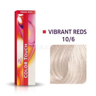 Wella Professionals Color Touch Vibrant Reds professzionális demi-permanent hajszín többdimenziós hatással 10/6 60 ml