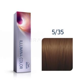 Wella Professionals Illumina Color professzionális permanens hajszín 5/35 60 ml