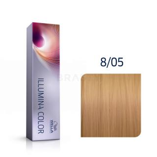 Wella Professionals Illumina Color professzionális permanens hajszín 8/05 60 ml